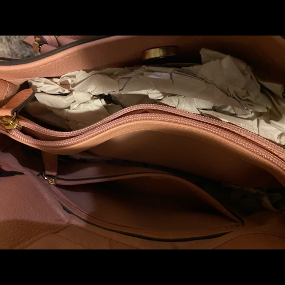 Merona Mauve Satchel - Picture 5 of 9